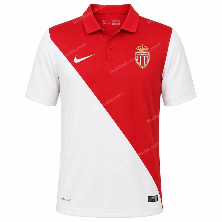 Retro As Monaco Home Shirt 04 05