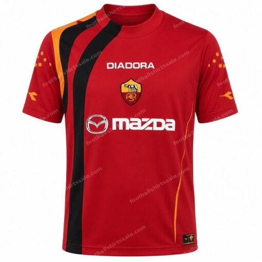 Retro As Roma Home Shirt 04 05
