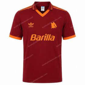 Retro As Roma Home Shirt 92 94