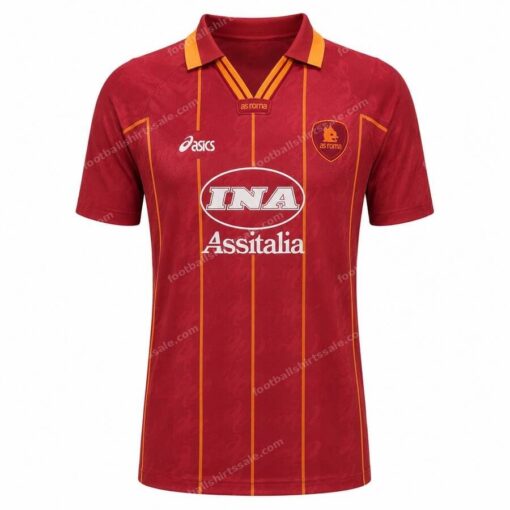 Retro As Roma Home Shirt 96 97