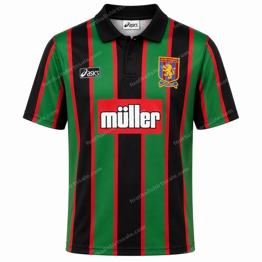 Retro Aston Villa Away Shirt 93 94