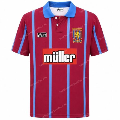 Retro Aston Villa Home Shirt 93 95