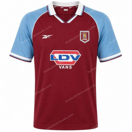 Retro Aston Villa Home Shirt 98 99