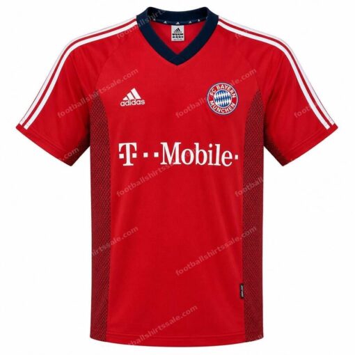 Retro Bayern Munich Home Shirt 02 03