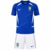 Retro Brazil Away Kids Kit 2002