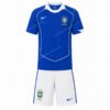 Retro Brazil Away Kids Kit 2004
