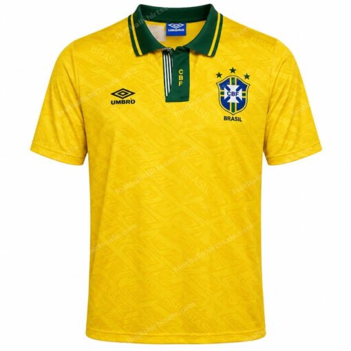 Retro Brazil Home Shirt 1992