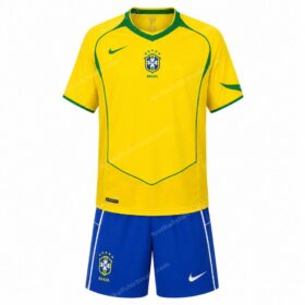 Retro Brazil Home Kids Kit 2004