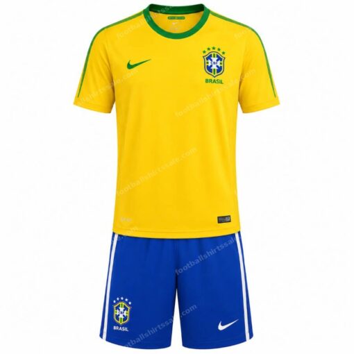Retro Brazil Home Kids Kit 2010