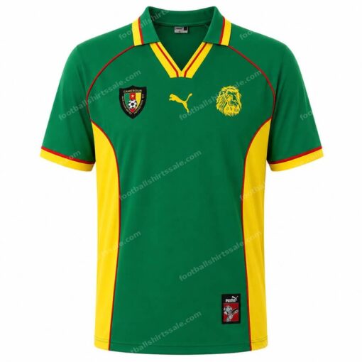 Retro Cameroon Home Shirt 1998