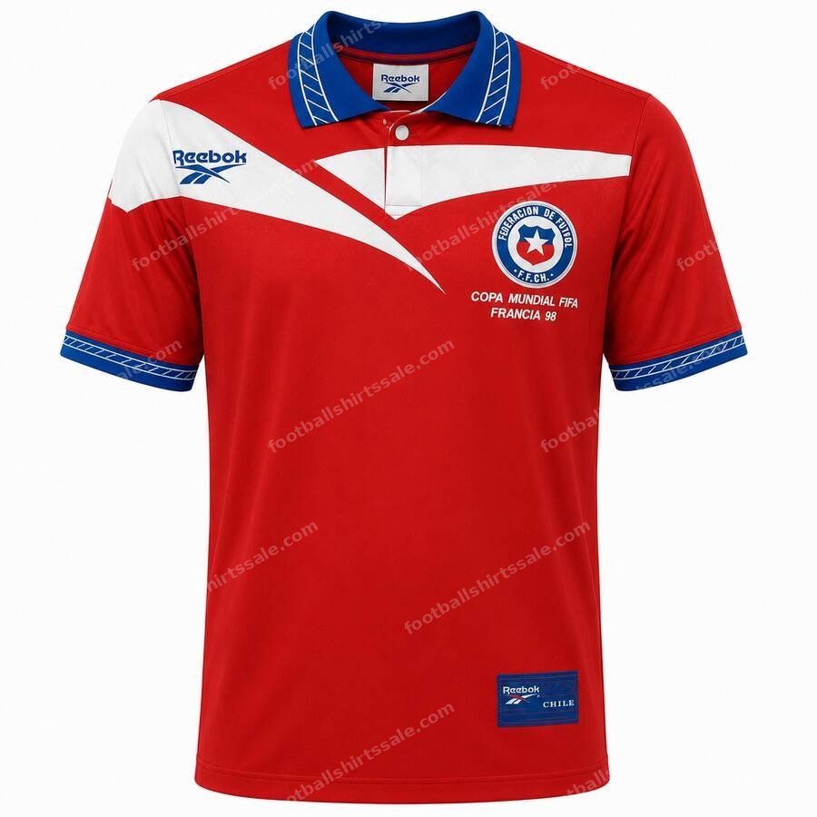 Retro Chile Home Shirt 1998