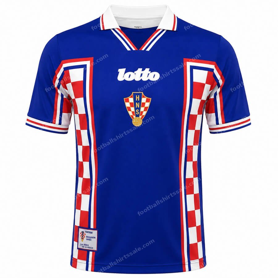 Retro Croatia Away Shirt 1998