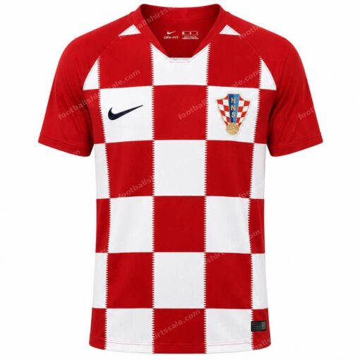 Retro Croatia Home Shirt 2018