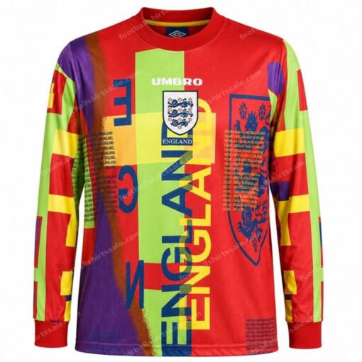 Retro England Goalkeeper Shirt 1996