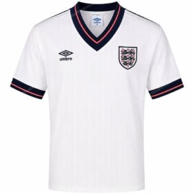 Retro England Home Football Shirt 1986