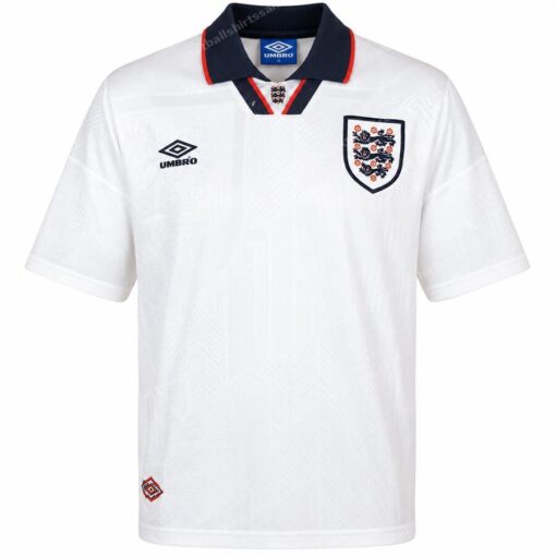 Retro England Home Football Shirt 1994