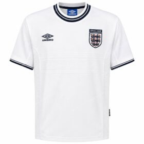 Retro England Home Football Shirt 2000