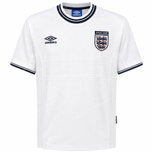 Retro England Home Football Shirt 2000