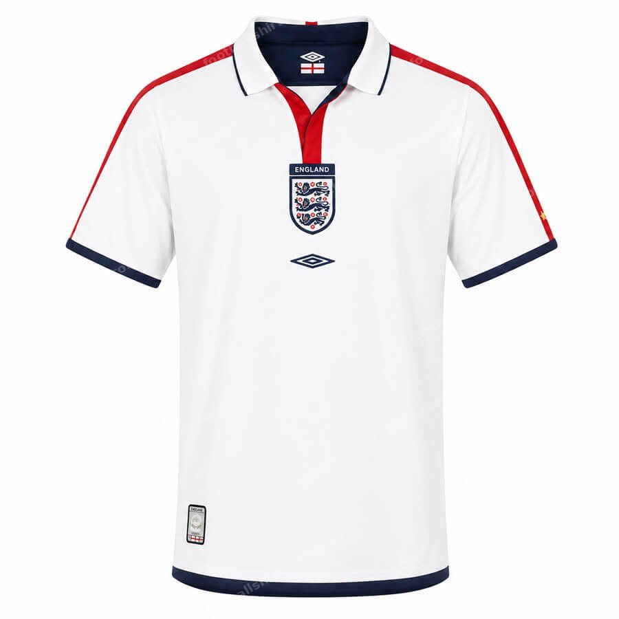 Retro England Home Shirt 2004