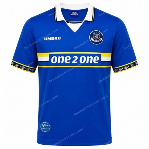 Retro Everton Home Shirt 97 99