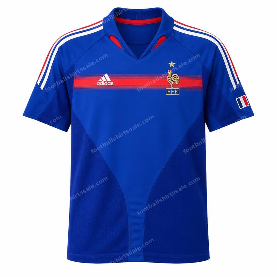 Retro France Home Shirt 2004