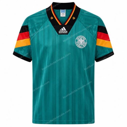 Retro Germany Away Football Shirt 1992