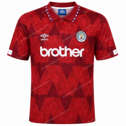 Retro Manchester City Away Shirt 91 92