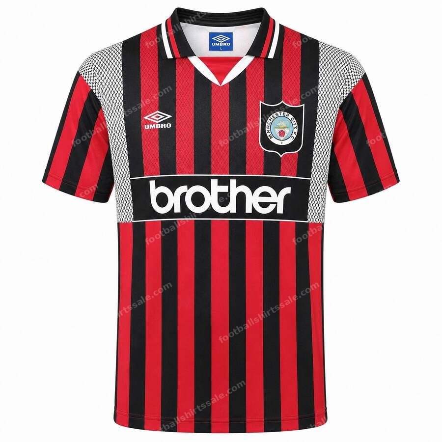 Retro Manchester City Away Shirt 94 95
