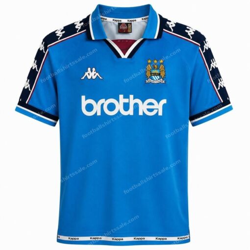 Retro Manchester City Home Shirt 98 99