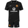 Retro Manchester United Away Kids Kit 03 04