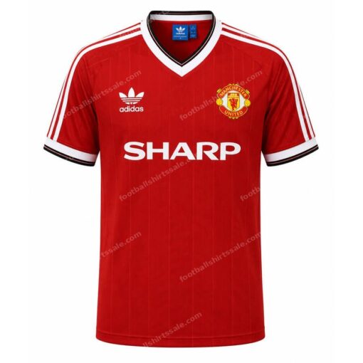 Retro Manchester United Home Football Shirt 1984