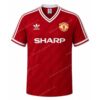 Retro Manchester United Home Football Shirt 1986