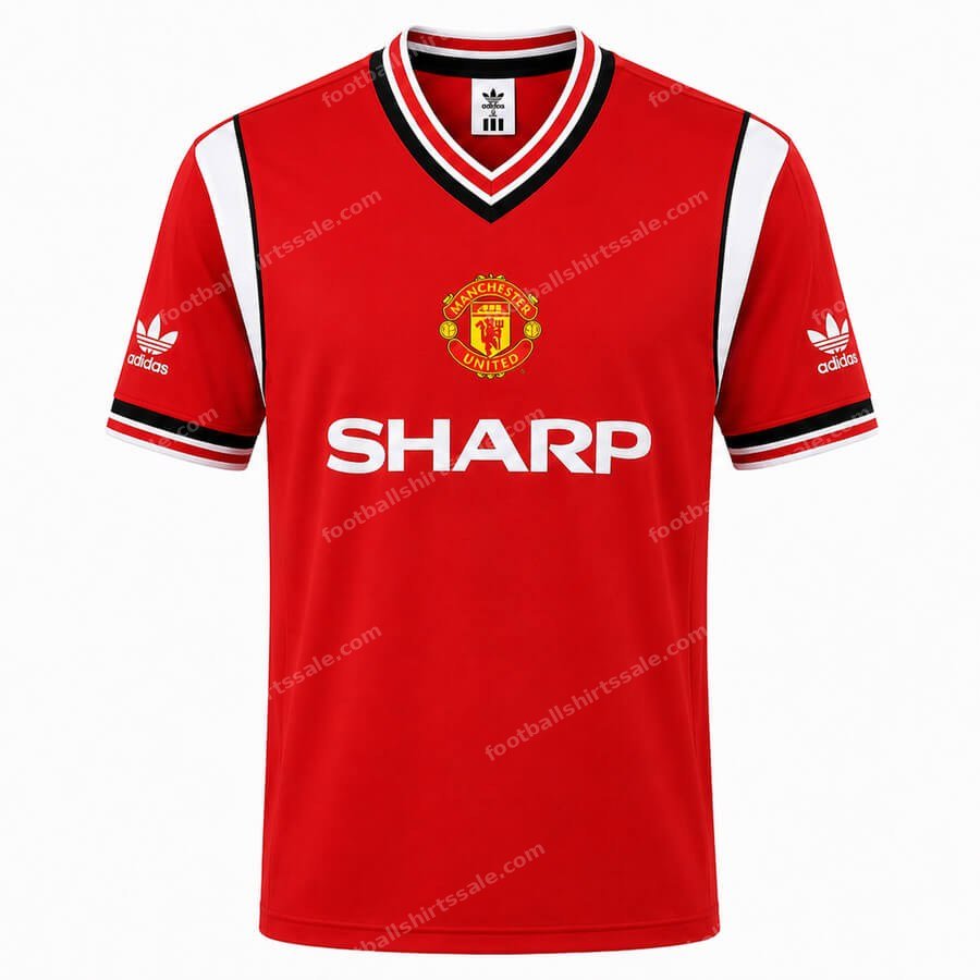 Retro Manchester United Home Shirt 85 86