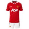 Retro Manchester United Home Kids Football Kit 10 11