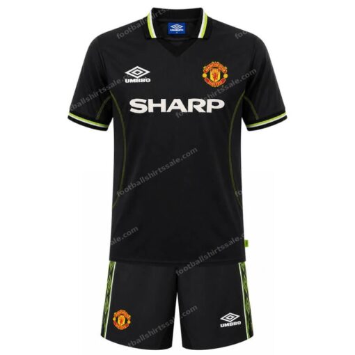 Retro Manchester United Third Kids Kit 98 99