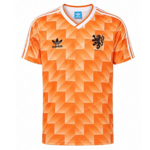 Retro Netherlands Home Football Shirt 1988