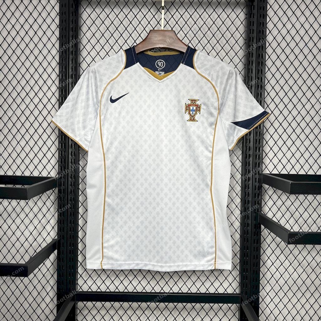 2004 Retro Portugal Away Football Shirt