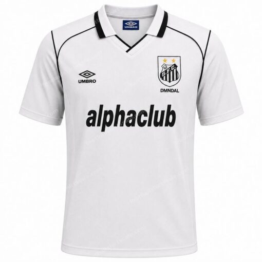 Retro Santos Home Shirt 01 02