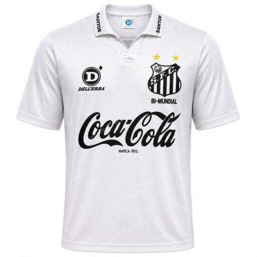 Retro Santos Home Shirt 93 94