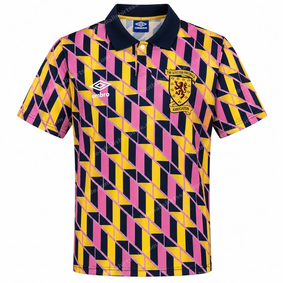Retro Scotland Away Football Shirt 90