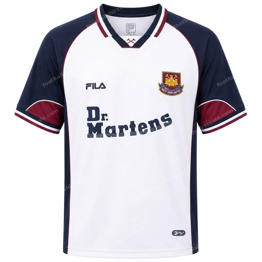 Retro West Ham United Away Shirt 99 01