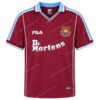 Retro West Ham United Home Shirt 99 01
