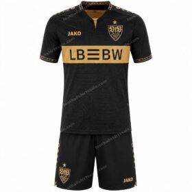 Stuttgart Goalkeeper Kids Football Kit Black