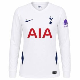 Tottenham Hotspur Home Long Sleeve Football Shirt