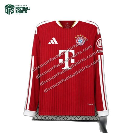 2026/2027 Bayern Munich Home Long Sleeve Football Shirt
